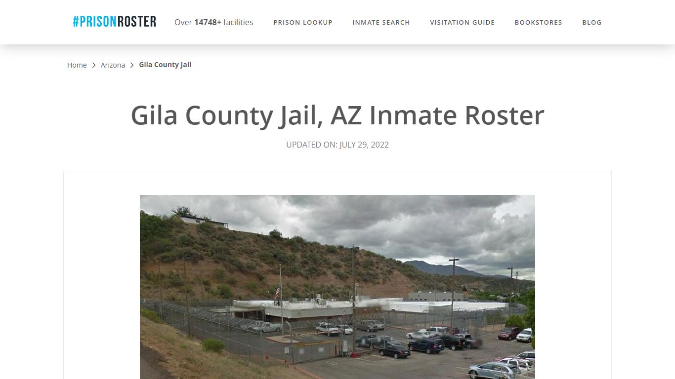 Gila County Jail, AZ Inmate Roster - Inmate Locator